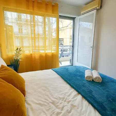 Apartamento Palais Carnot With Balcony And A C